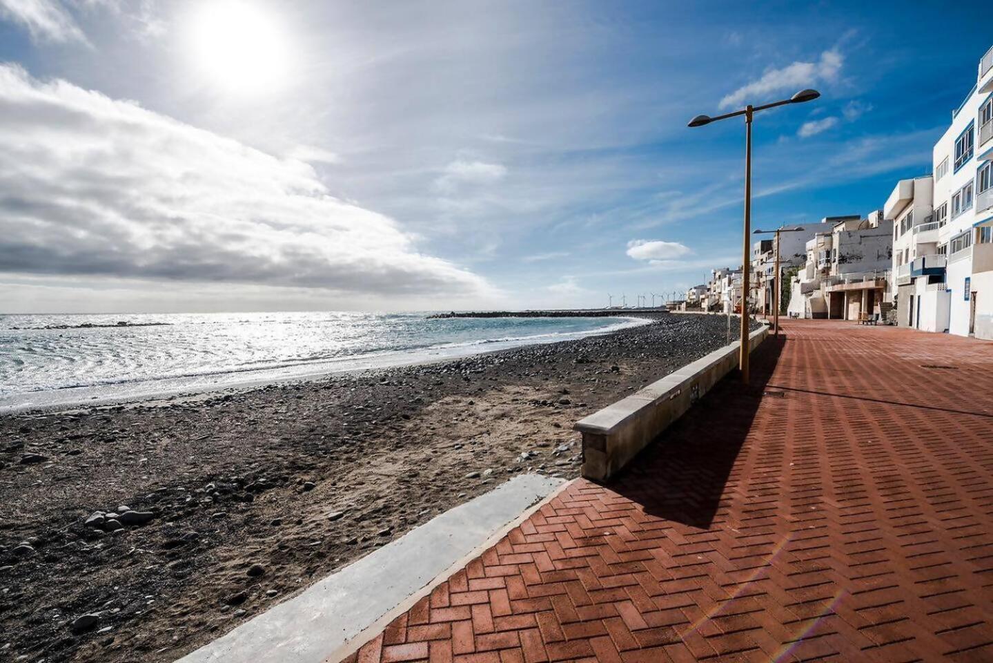 Апартаменти Playa Azul Amplio Y Luminoso Con Vistas Al Mar Pozo Izquierdo Екстер'єр фото